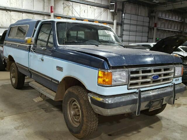 2FTHF26L8HCA19771 - 1987 FORD F250 TWO TONE photo 1