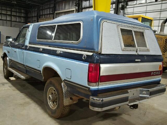 2FTHF26L8HCA19771 - 1987 FORD F250 TWO TONE photo 3