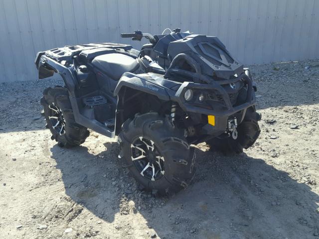 3JBLWAX23HJ001181 - 2017 CAN-AM OUTLANDER BLACK photo 1