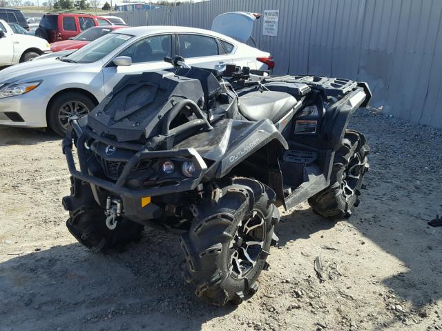 3JBLWAX23HJ001181 - 2017 CAN-AM OUTLANDER BLACK photo 2