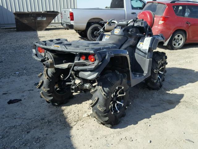 3JBLWAX23HJ001181 - 2017 CAN-AM OUTLANDER BLACK photo 4