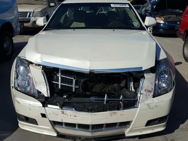1G6DF5E53D0179354 - 2013 CADILLAC CTS LUXURY WHITE photo 9