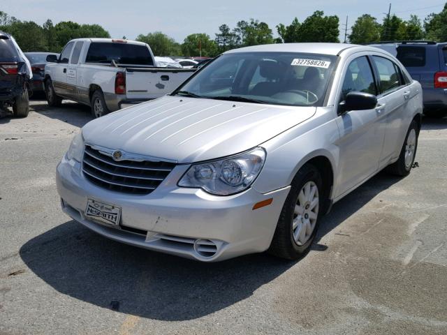 1C3LC46R67N609242 - 2007 CHRYSLER SEBRING SILVER photo 2