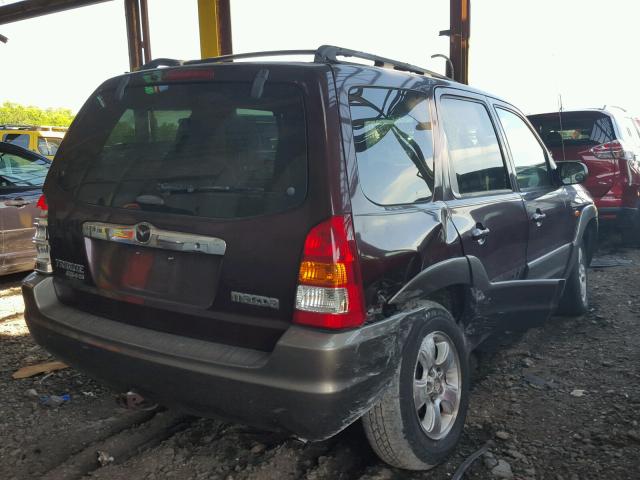 4F2YU09191KM27041 - 2001 MAZDA TRIBUTE LX BROWN photo 4