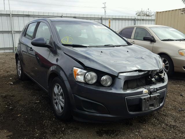 1G1JB6SH2C4207631 - 2012 CHEVROLET SONIC LS GRAY photo 1