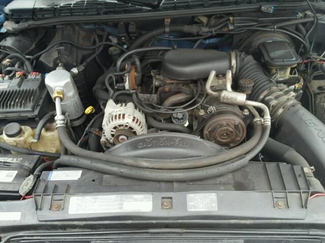 1GKDT13WXT2526468 - 1996 GMC JIMMY BLUE photo 7