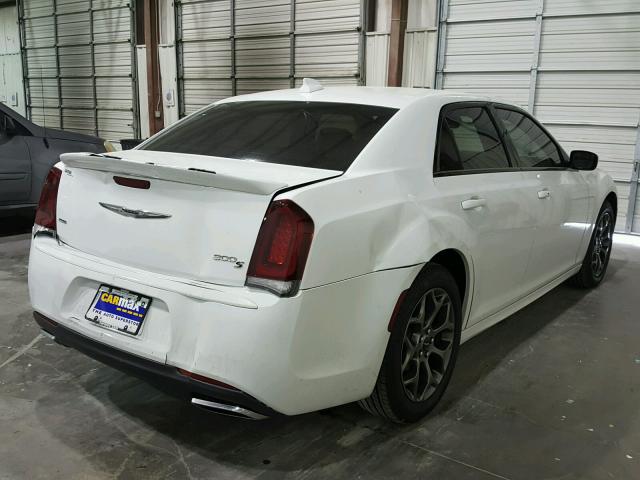 2C3CCAGGXHH530050 - 2017 CHRYSLER 300 S WHITE photo 4