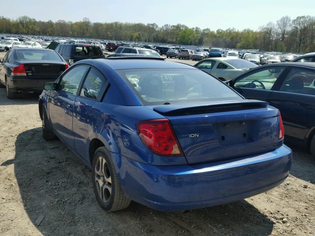 1G8AW12F55Z168062 - 2005 SATURN ION LEVEL ლურჯი ფოტო 3