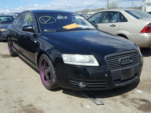 WAUAH74F26N149460 - 2006 AUDI A6 3.2 BLACK photo 1