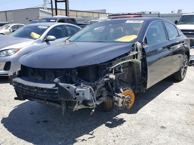 4T1BK1EB7GU203663 - 2016 TOYOTA AVALON XLE BLACK photo 2