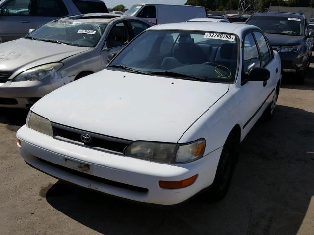 1NXAE09B6SZ305116 - 1995 TOYOTA COROLLA LE WHITE photo 2