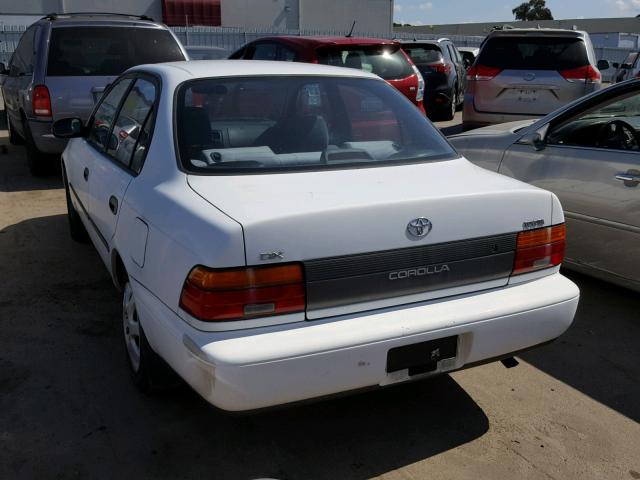 1NXAE09B6SZ305116 - 1995 TOYOTA COROLLA LE WHITE photo 3