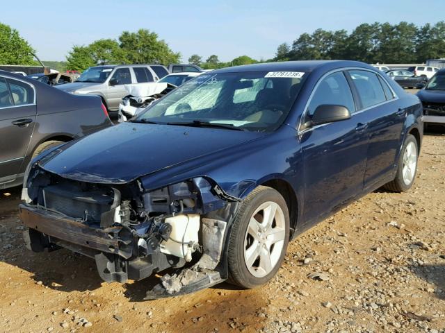 1G1ZA5EU4BF182467 - 2011 CHEVROLET MALIBU LS ლურჯი ფოტო 2