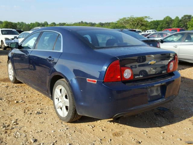 1G1ZA5EU4BF182467 - 2011 CHEVROLET MALIBU LS ლურჯი ფოტო 3