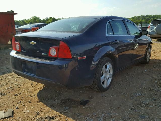 1G1ZA5EU4BF182467 - 2011 CHEVROLET MALIBU LS ლურჯი ფოტო 4