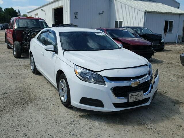 1G11B5SL4FU112782 - 2015 CHEVROLET MALIBU WHITE photo 1