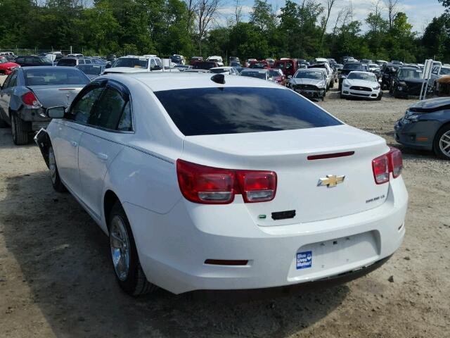 1G11B5SL4FU112782 - 2015 CHEVROLET MALIBU WHITE photo 3