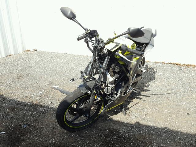 MLHNC5100G5200041 - 2016 HONDA CBR300 R YELLOW photo 2