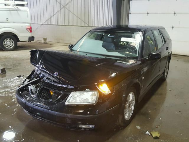 YS3ED59A753530435 - 2005 SAAB 9-5 ARC BLACK photo 2