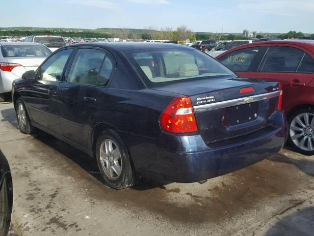 1G1ZT54855F319998 - 2005 CHEVROLET MALIBU LS შავი ფოტო 3