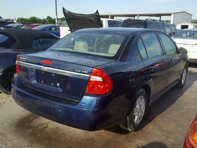 1G1ZT54855F319998 - 2005 CHEVROLET MALIBU LS შავი ფოტო 4