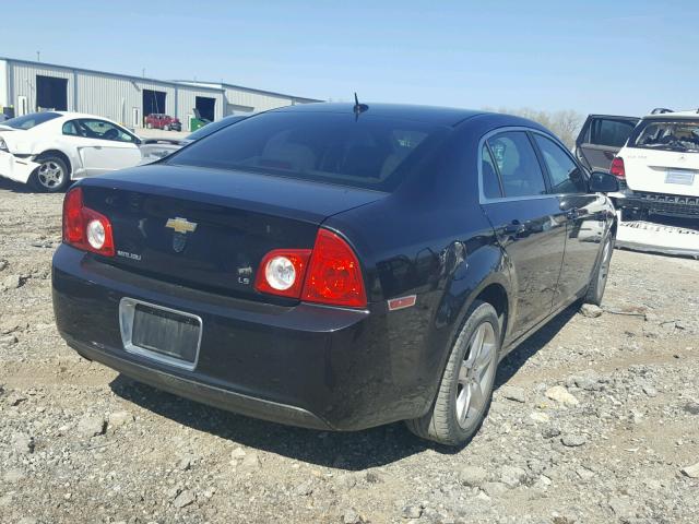 1G1ZG57B79F253990 - 2009 CHEVROLET MALIBU LS 黑色 照片 4