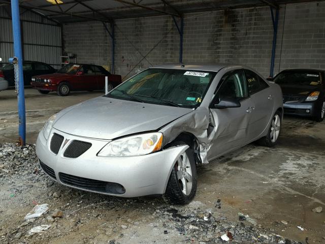 1G2ZM551X64171581 - 2006 PONTIAC G6 GTP SILVER photo 2