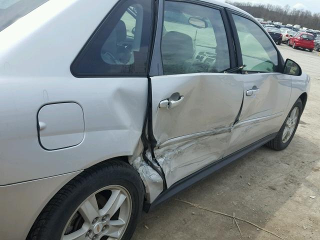 1G1ZT64814F183776 - 2004 CHEVROLET MALIBU MAX ვერცხლისფერი ფოტო 9