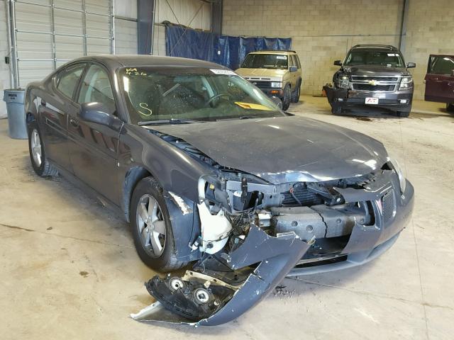 2G2WP552881183259 - 2008 PONTIAC GRAND PRIX GRAY photo 1