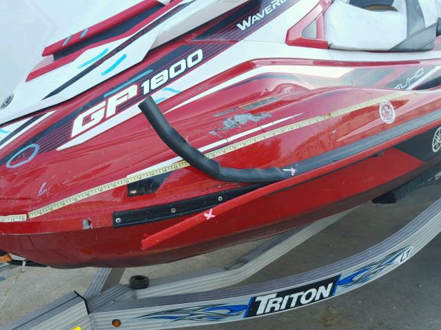 YAMA3322J617 - 2017 YAMAHA WAVERUNNER RED photo 18