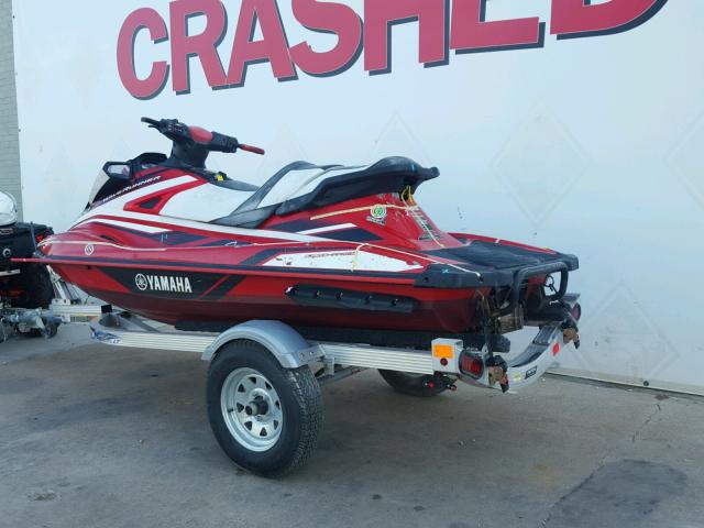 YAMA3322J617 - 2017 YAMAHA WAVERUNNER RED photo 6