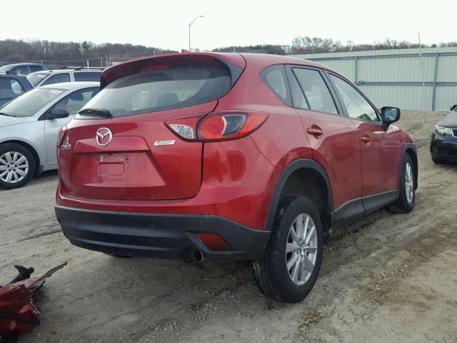 JM3KE2BY7G0758346 - 2016 MAZDA CX-5 SPORT RED photo 4