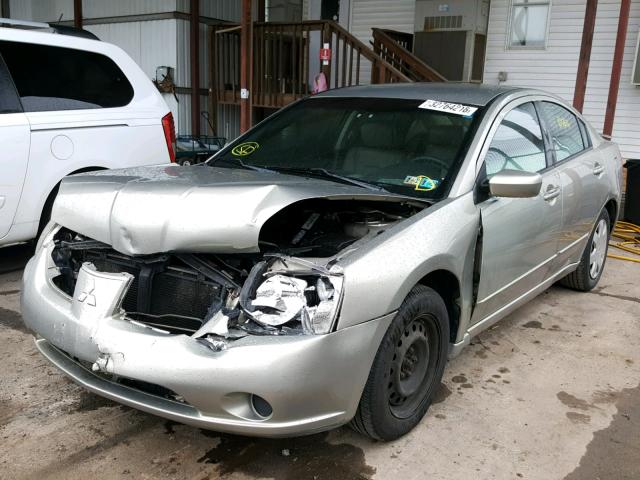 4A3AB36F25E051907 - 2005 MITSUBISHI GALANT ES GRAY photo 2