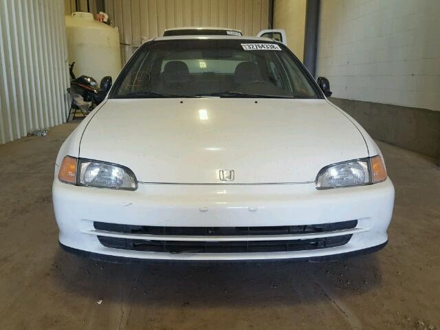 JHMEG8686SS815774 - 1995 HONDA CIVIC LX S WHITE photo 9