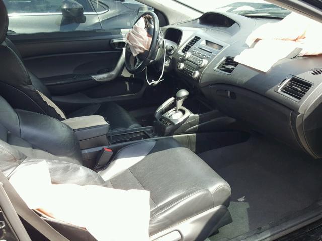 2HGFG1B93BH512374 - 2011 HONDA CIVIC EXL BLACK photo 5