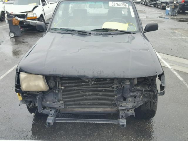 4TANL42N8WZ139371 - 1998 TOYOTA TACOMA BLACK photo 9