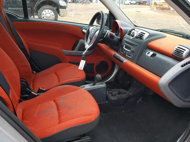 WMEEK31X78K115886 - 2008 SMART FORTWO PAS 黑色 照片 5