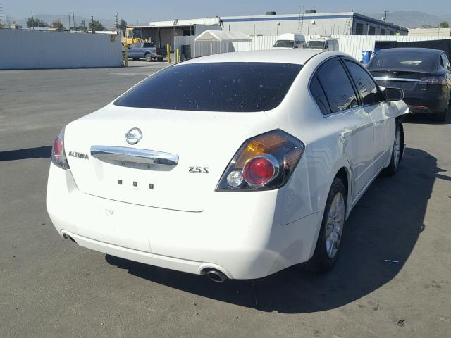 1N4AL2AP3CC177251 - 2012 NISSAN ALTIMA BAS WHITE photo 4