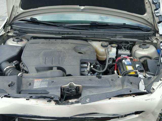 1G1ZC5E09CF300845 - 2012 CHEVROLET MALIBU 1LT 奶油色 照片 7