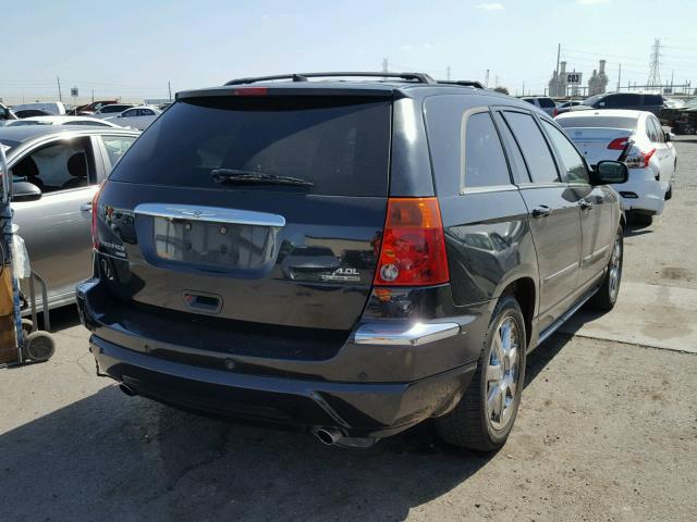 2A8GF78XX7R249406 - 2007 CHRYSLER PACIFICA L შავი ფოტო 4