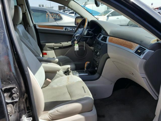 2A8GF78XX7R249406 - 2007 CHRYSLER PACIFICA L შავი ფოტო 5