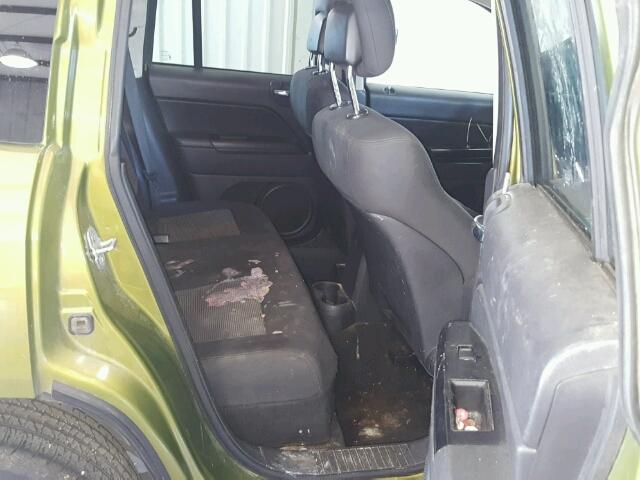 1C4NJCBB0CD589888 - 2012 JEEP COMPASS SP GREEN photo 6