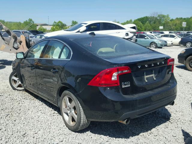 YV1612FS5D2181872 - 2013 VOLVO S60 T5 BLACK photo 3