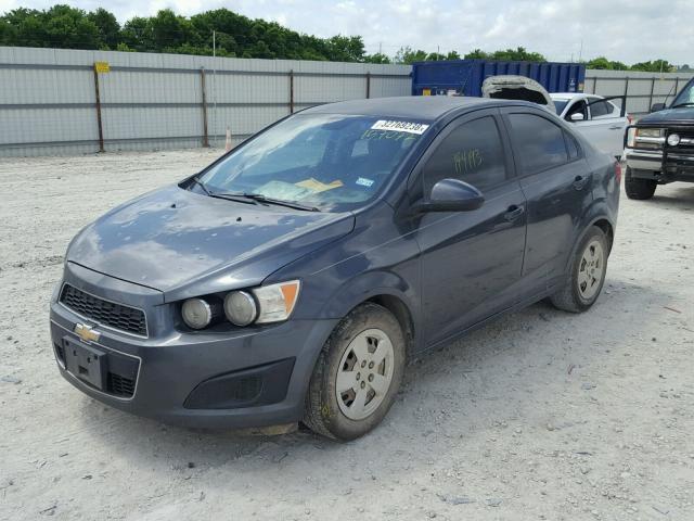 1G1JA5SH6D4157072 - 2013 CHEVROLET SONIC LS 灰色 照片 2