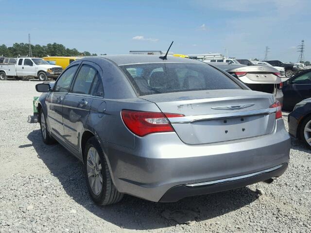 1C3CCBBB8DN721646 - 2013 CHRYSLER 200 TOURIN SILVER photo 3