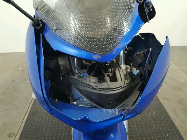 JKAEXEA177A019164 - 2007 KAWASAKI EX650 A BLUE photo 9