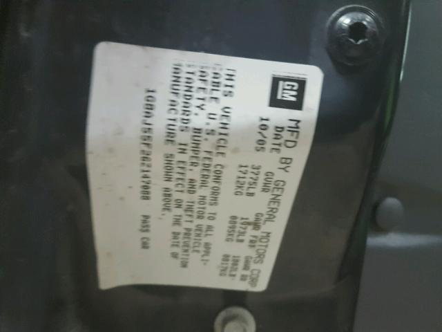 1G8AJ55F26Z147088 - 2006 SATURN ION LEVEL RED photo 10