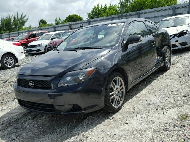 JTKDE167490295364 - 2009 TOYOTA SCION TC BLACK photo 2