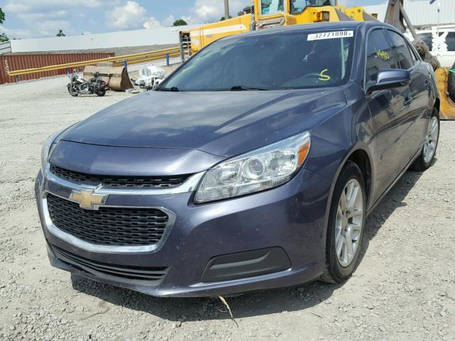 1G11C5SLXFF134562 - 2015 CHEVROLET MALIBU 1LT 蓝色 照片 2