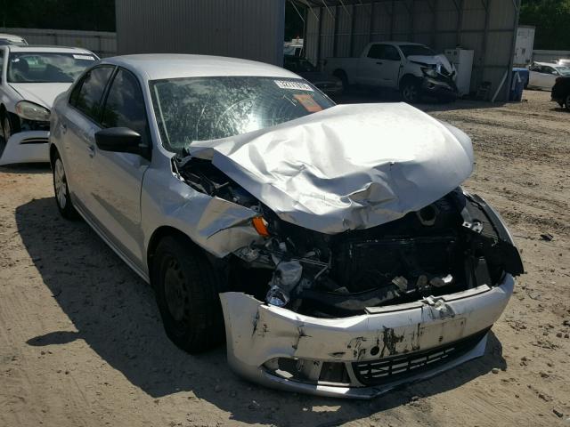 3VW1K7AJ0BM325212 - 2011 VOLKSWAGEN JETTA BASE 银色 照片 1